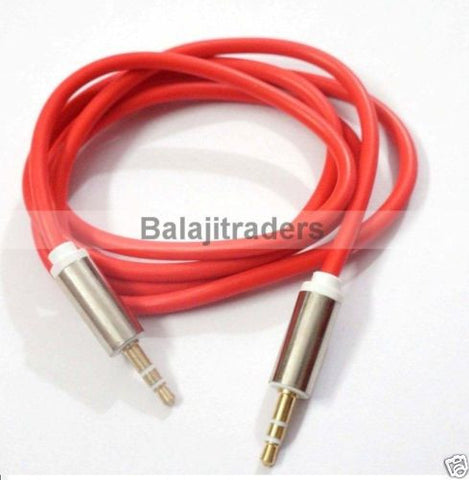 New Imported round Aux Cable - 3.5mm AUX Cable Male to Male